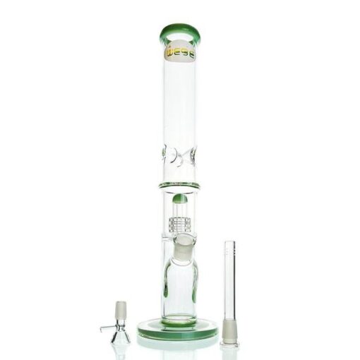 WEGE Ice Catcher Straight Tube Percolator Glass Bong 41cm