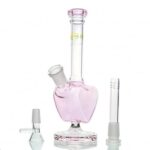 WEGE Love Heart Glass Bong 24cm