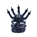 Evil Octopus 3D Silicone Glass Water Pipe – 19cm Durable Artistic Design