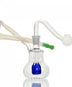 Mini Glass Bubbler Water Pipe 7cm