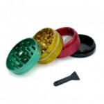 Four Colour Aluminium 4 Piece Grinder 40mm