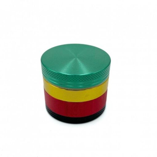 Four Colour Aluminium 4 Piece Grinder 40mm