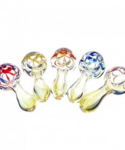 Flower Glass Dry Pipe 6.5cm