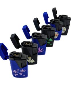 ZENGAZ Flip Lid Double Flame Jet Lighter